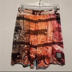 Five Ultimate Colorful Animal Print Hydro Shorts Women’s Cut Size Large